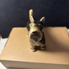 Vintage Japanese Porcelain Scottish Terrier  scottie  Figurine