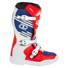 Msr    Youth M3x Motocross   Dirt Bike Boots Size 1  Red white blue