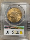 1908  20 Gold Saint Gaudens Double Eagle Pcgs Ms65 Gem Video