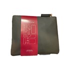 Tumi Delta Airlines Premium Amenity Case - Textured Gray Toiletry Bag 7 X 6 New