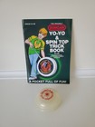 Duncan Yo-yo Early 1970s Glow Imperial Classic Rare With Trick Book