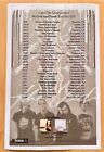 The Used In Love And Death Promo Flyer Rare 2004 Fall Tour Mcr Blink182 Paramore