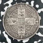 1853 Great Britain Gothic Florin Lot f7453 Silver 