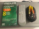 Magnavox Dv225mg9 A Dvd Vcr Combo Player Vhs Recorder Bundle Remote Av Cable