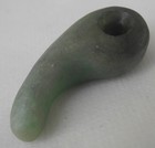 Japanese Ancient 2 7th Cent Kofun Era Jade Magatama Pendant Japan Antique