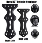 Shotshield Head Pad For Wrestling Headgear - Black