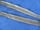 2 Small Rattlesnake Skins Prairie Rattle Snake Hide Soft Tanned Wrap Blanks  H7