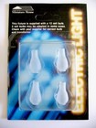 Dollhouse Doll House Miniature White Frosted Glass Vase Globe Shade 4 Pc