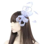 Women Sinamay Loops Fascinator Headband Comb Hat Weddings Race Royal Ascot Fb