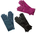 Coach Leather Gloves Women s Basic Colored  Lined Wrist Length  83875  Msrp  98