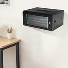 4u Server Cabinet Case Wall Mount Network Server Data Cabinet Enclosure Rack