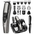 12-in-1 Rechargeable Beard Trimmer   Grooming Kit For Men - Hair Clipper   Shave