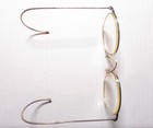 Vintage Antique Wire-rimmed Eyeglasses 1 20 10k Rose Gold Bows - Steam Punk