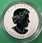 2017 Canada Reverse Silver Bald Eagle 5 Dollars 1 Oz Silver Coin Bullion
