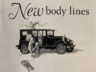 1927 Dodge Brothers Sedan Print Ad Smartness Grace