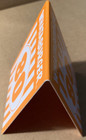 Whataburger Texas Restaurant Collectible Orange White 3  X 3 5   Table Tent  80