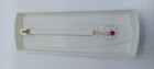 Vintage Springfield Industries Plastic Wall Thermometer  Usa Indoor Outdoor