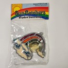 Vintage Suncatcher Rainbow Scene 3 5  Sun Catcher Nip Window Decoration 80s