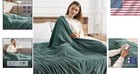 Yustal Electric Heated Blanket Full Size 72x84 Inch - Super Soft Flannel  10 Hea