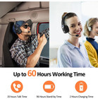 Trucker Headset Wireless Bluetooth 5 2 Ai Noise Cancelling Mic For Phones Pc