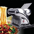 Stainless Commercial Electric Dough Roller Sheeter Noodle Pasta Maker Machine