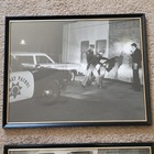 Vintage 60s California Highway Patrol Photos Set Of 3 Promotional Framed 14 X 11
