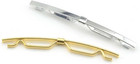 2 Pcs Metal Tie Collar Bar Pin Necktie Tie Clip Shirt Collar Clip Collar Pin