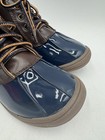 Smart Step Unisex Kids  New Toddler Duck Boots Brown blue Us Size 9 Medium Nib