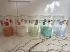 Blendo Floral Tulip Flower Pastel Pitcher And Glasses Juice Set Mcm 1950   s Vinta