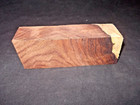 Wooden Honduran Two Tone Rosewood Burl Block Gun Grips Knife Scales -t4