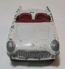 Vintage 1953 Cast Corvette Hubley No  516 Bank Rare  Model Car
