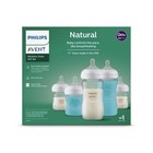 Philips Avent Glass Natural Bottle With Natural Nipple Baby Set - 7pc New Sealed