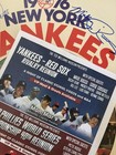 1976 New York Yankees Signed Program Graig Nettles   Mickey Rivers