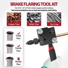 33260 Low Profile Brake Single double Flaring Tool Kit For 3 16      1 4    Tubing