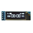 Iic I2c 0 91 128x32 White Oled Lcd Display Module 3 3v 5v For Avr Stm32 Arduino