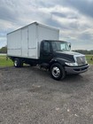 2019 International 4300 With  20  Dry Van Box With Side Door And Lift Gate