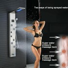 Stainless Steel Led Rainfall Waterfall Shower Panel Tower Body Massage System