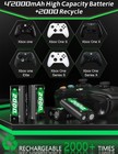 Rechargeable Battery Pack For Xbox One Controller 4 2000mah With Charger