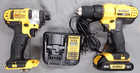 Dewalt Dck240c2 20v Max Cordless Drill And Impact Driver  Power Tool Kit