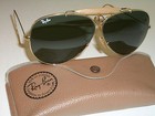Circa 1980 s Vintage B l Ray-ban Usa Gep G15 Shooting Shooter Aviator Sunglasses