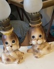 Vintage Hound Dog Lanterns
