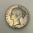 Great Britain - 1845 Large Silver Crown - Nice