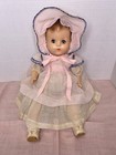 Antique Baby Doll Mama Crier 18    Composition Baby Doll Clothing Circa 1930   s