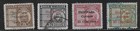 Venezuela  1951  Scott 452-456  Elusive Set Overprint Enabled  Used  Ebv1235