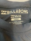 Billabong Black 50  Upf Rash Guard Long Sleeve Surf Shirt  A Grade  Men s Large