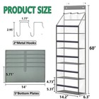 Hobekoee Hanging Yarn Storage Organizer large Capacity Yarn Storage Bag With    