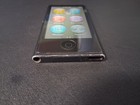 Ipod Nano 7th Gen Silver Gray Black 16gb Md481ll   For Parts Or Repair Only 