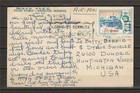 Bermuda Thuro 1967 Post Card To Steve Shidelez Huntington Michigan Usa Used