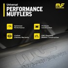 Magnaflow X-pipe Performance Muffler   2 25 In  Inlet outlet