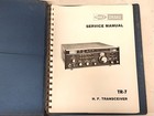 Nice Original Drake Tr7 Transceiver Service Manual   Old Vintage Ham Radio Book